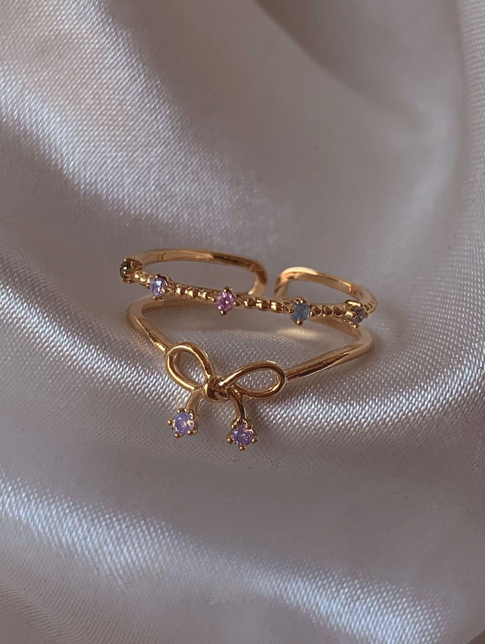 Kenny Petite Bow Ring