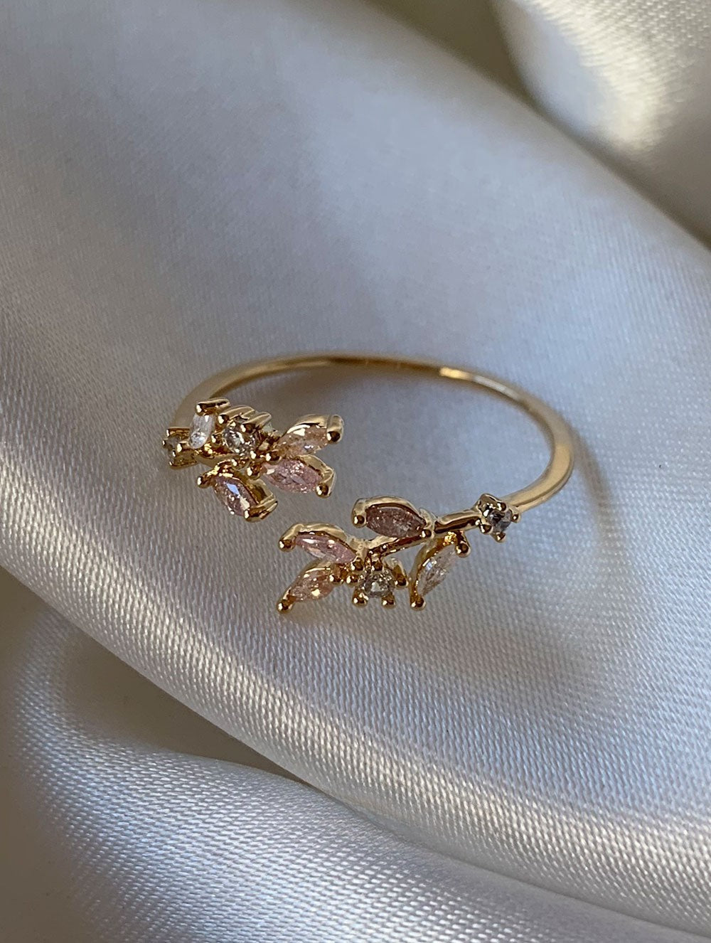 Blossom Leaves Ring