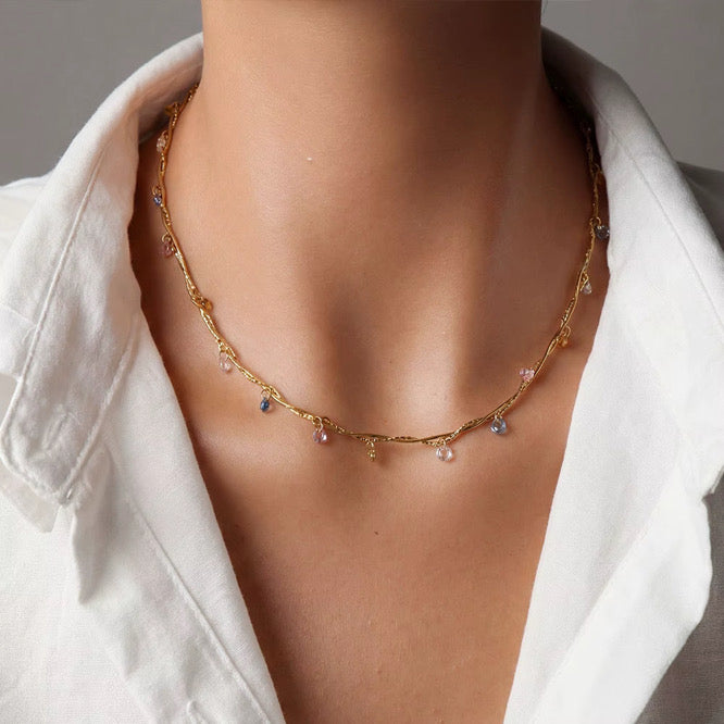 Celeste Drops Necklace
