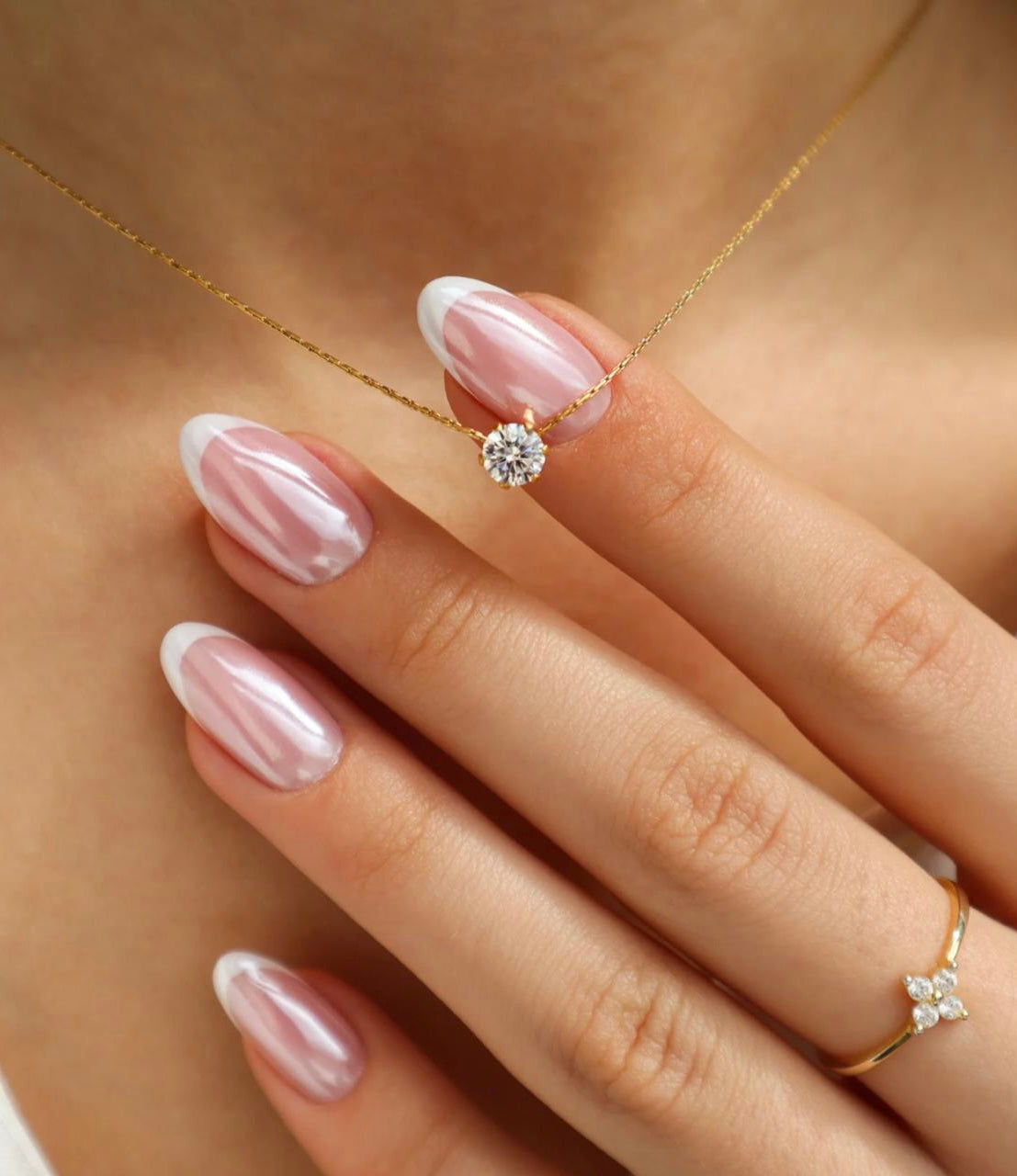 Ruhi Diamond Solitaire Necklace