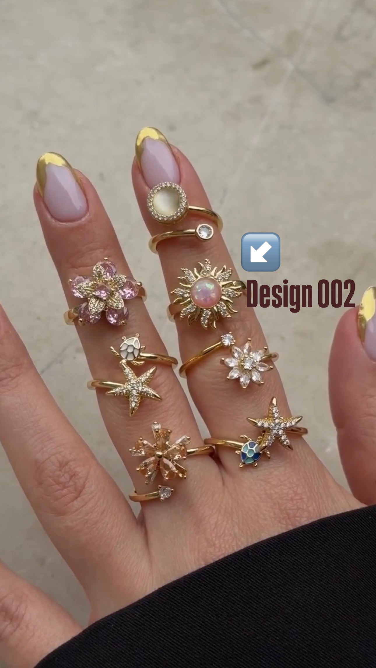 Twirl Tales Rings (Adjustable)