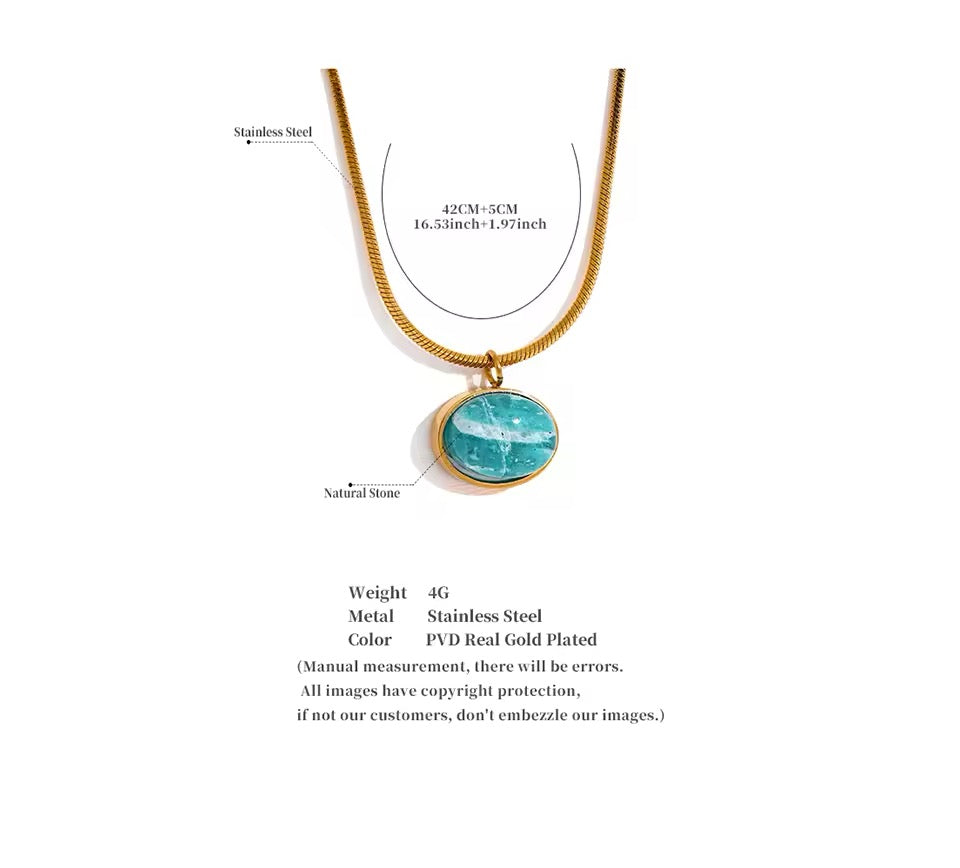 Amazonite Gem necklace