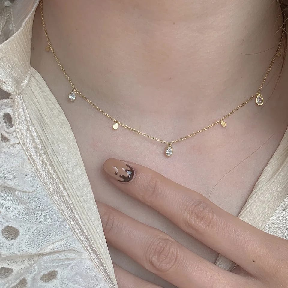 Gold Filled Minimalist Necklace