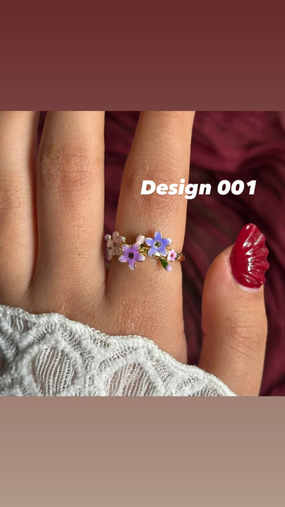 Floréa Rings (Adjustable)