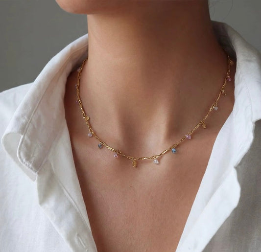 Celeste Drops Necklace
