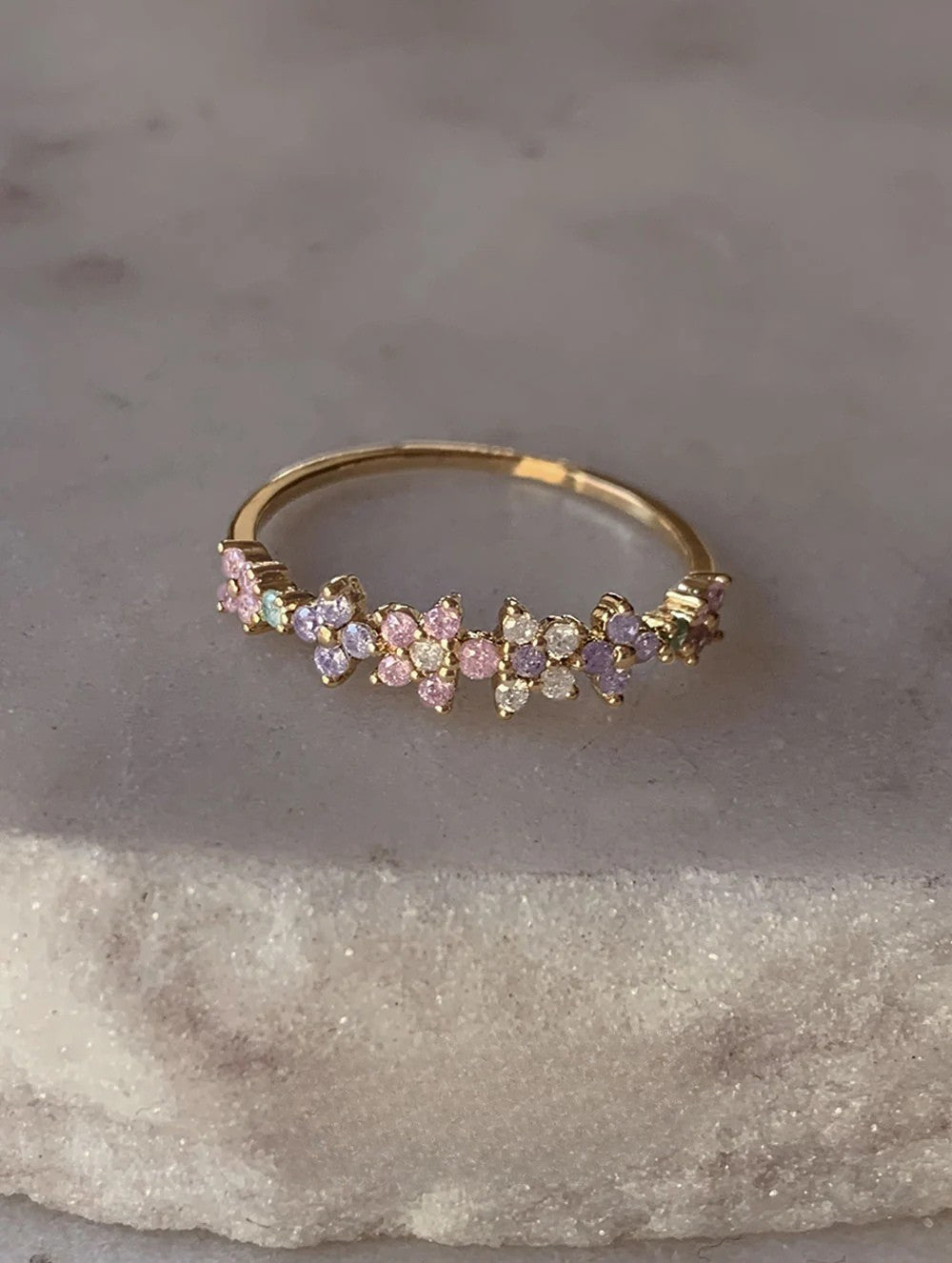 Fawn Soft Petals Ring