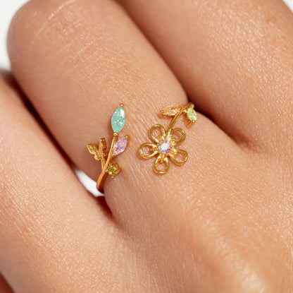 Petal Adjustable Ring