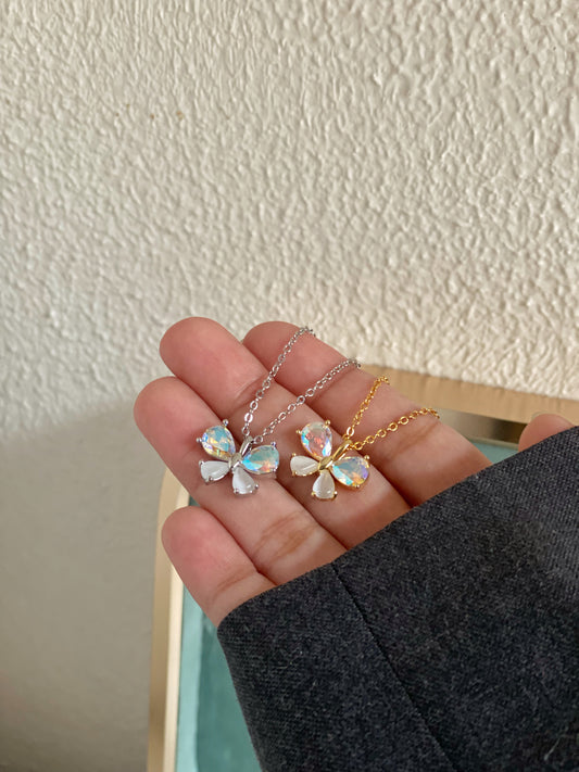 Gem Butterfly Necklace