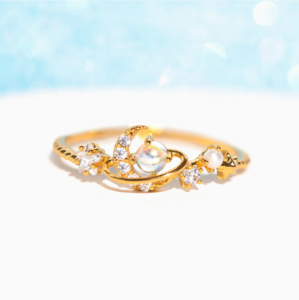 Across the Universe Ring (Golden)