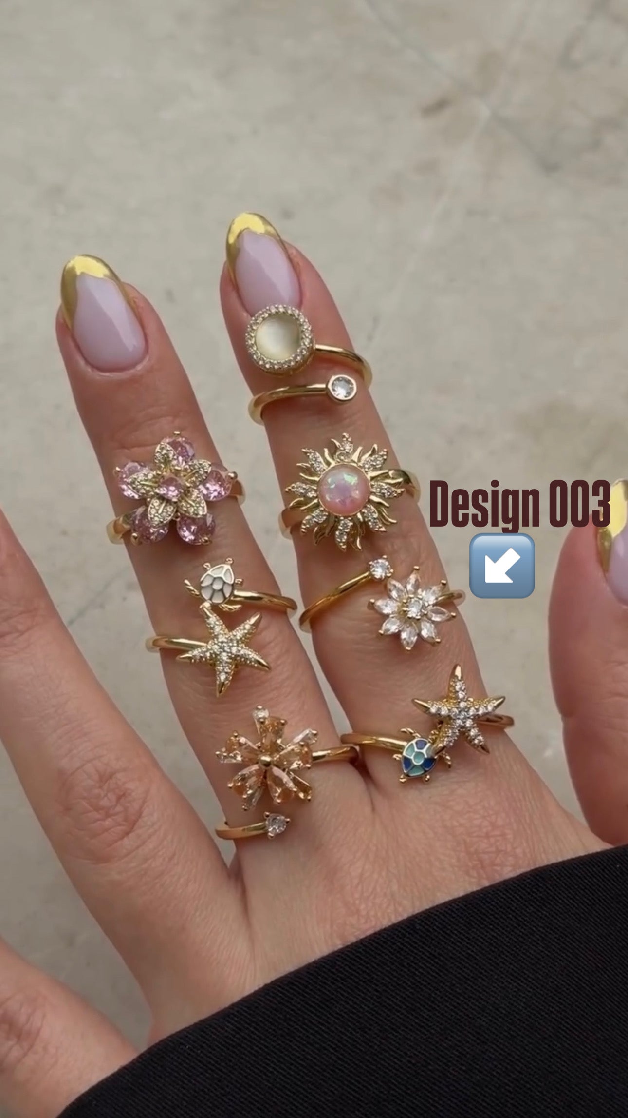 Twirl Tales Rings (Adjustable)