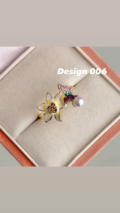 Floréa Rings (Adjustable)