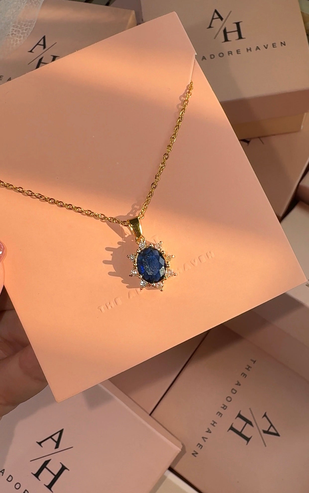 Evie Gold Plated Pendant