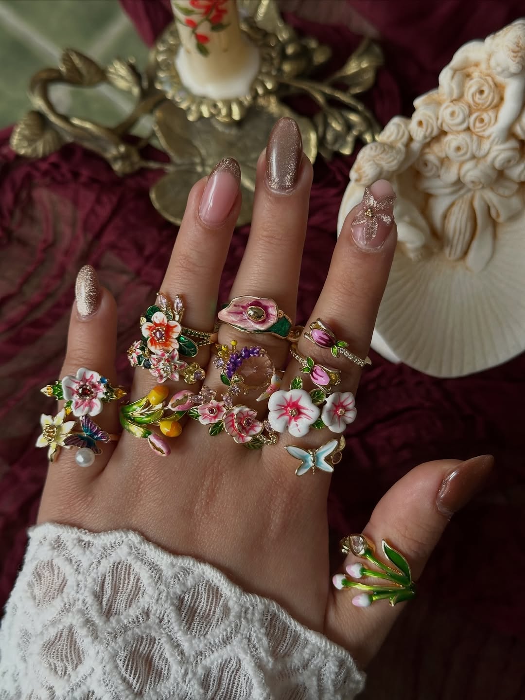 Floréa Rings (Adjustable)