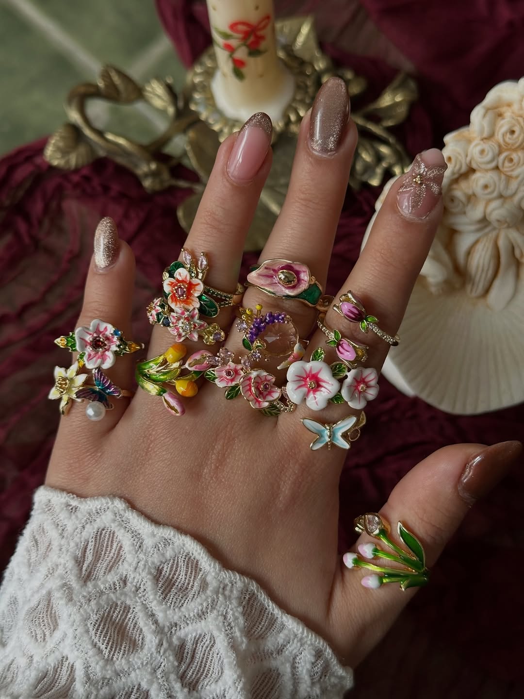 Floréa Rings (Adjustable)