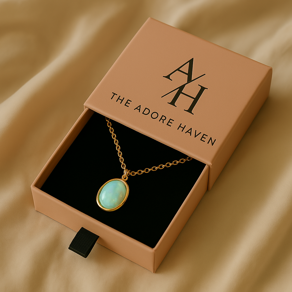 Australian Gem Opal necklace