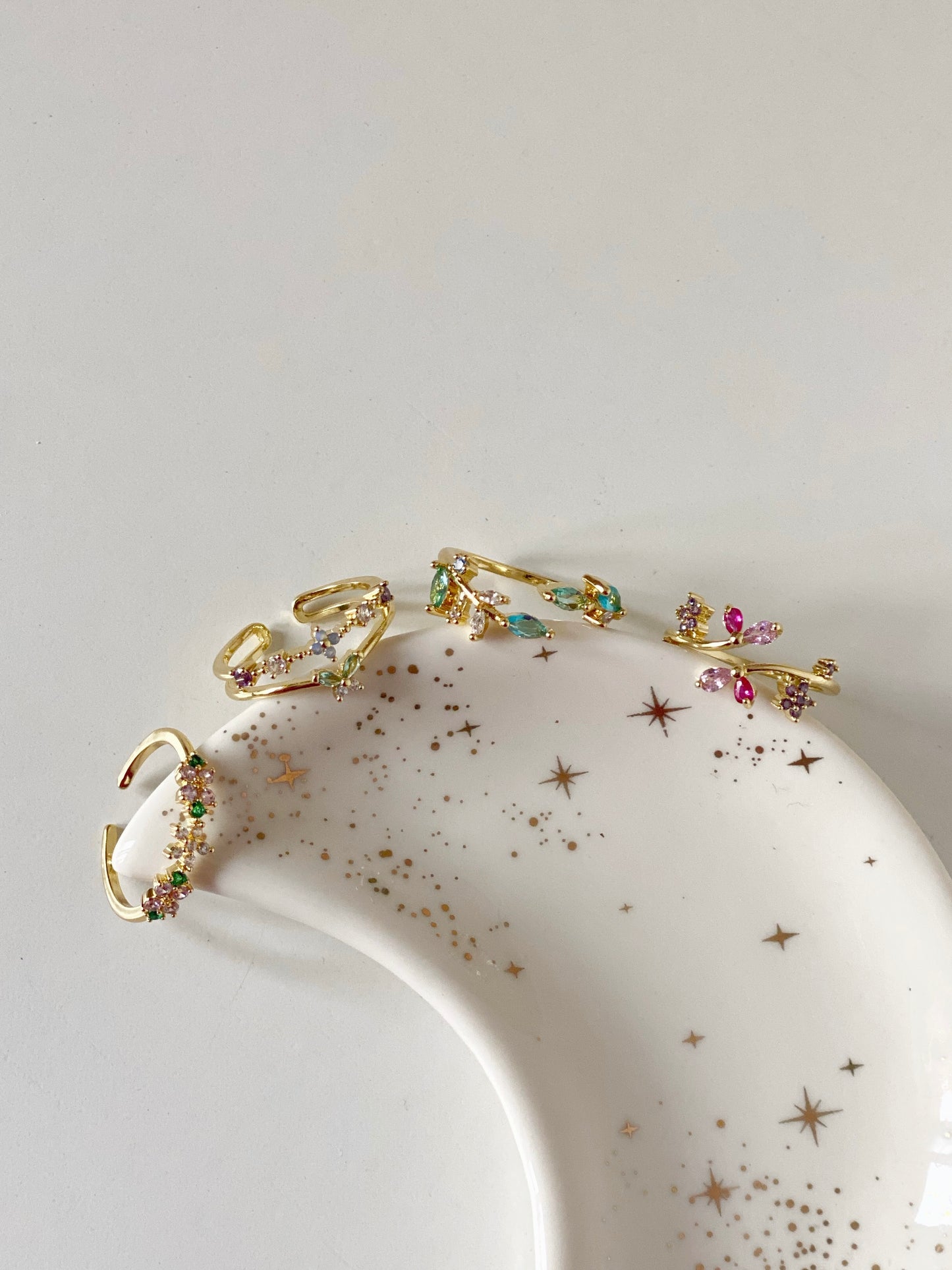 Aurora Garden Rings |ADJUSTABLE