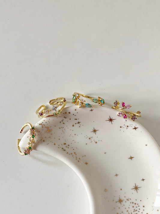 Aurora Garden Rings |ADJUSTABLE