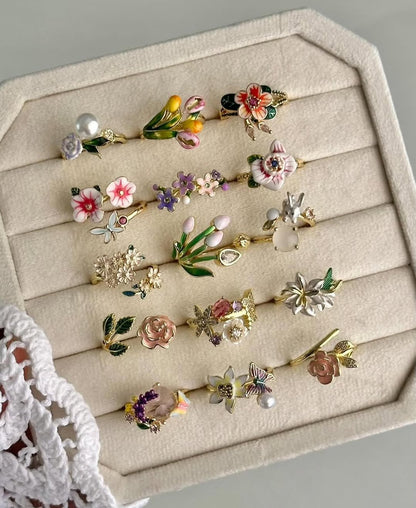 Floréa Rings (Adjustable)