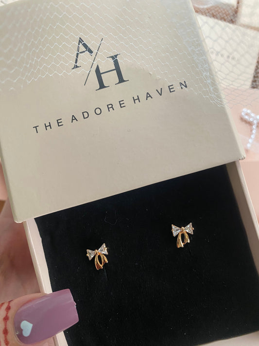 Mini Bow Earrings