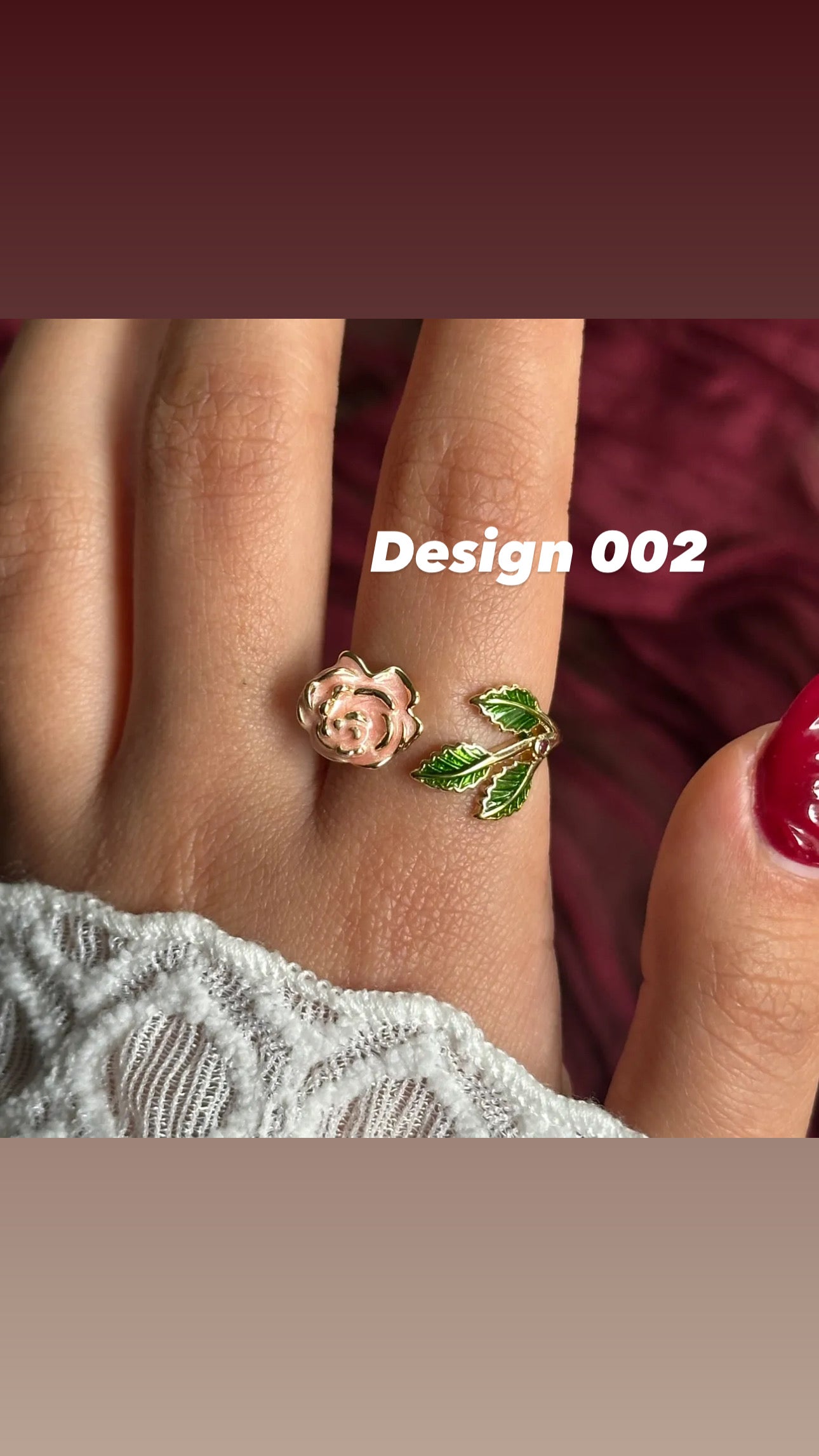 Floréa Rings (Adjustable)