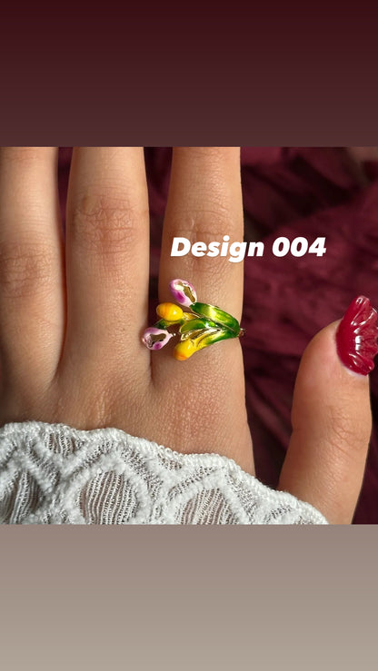 Floréa Rings (Adjustable)