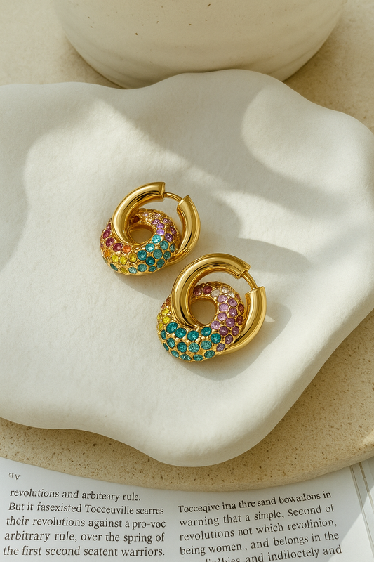 Elle 2 in 1 hoops