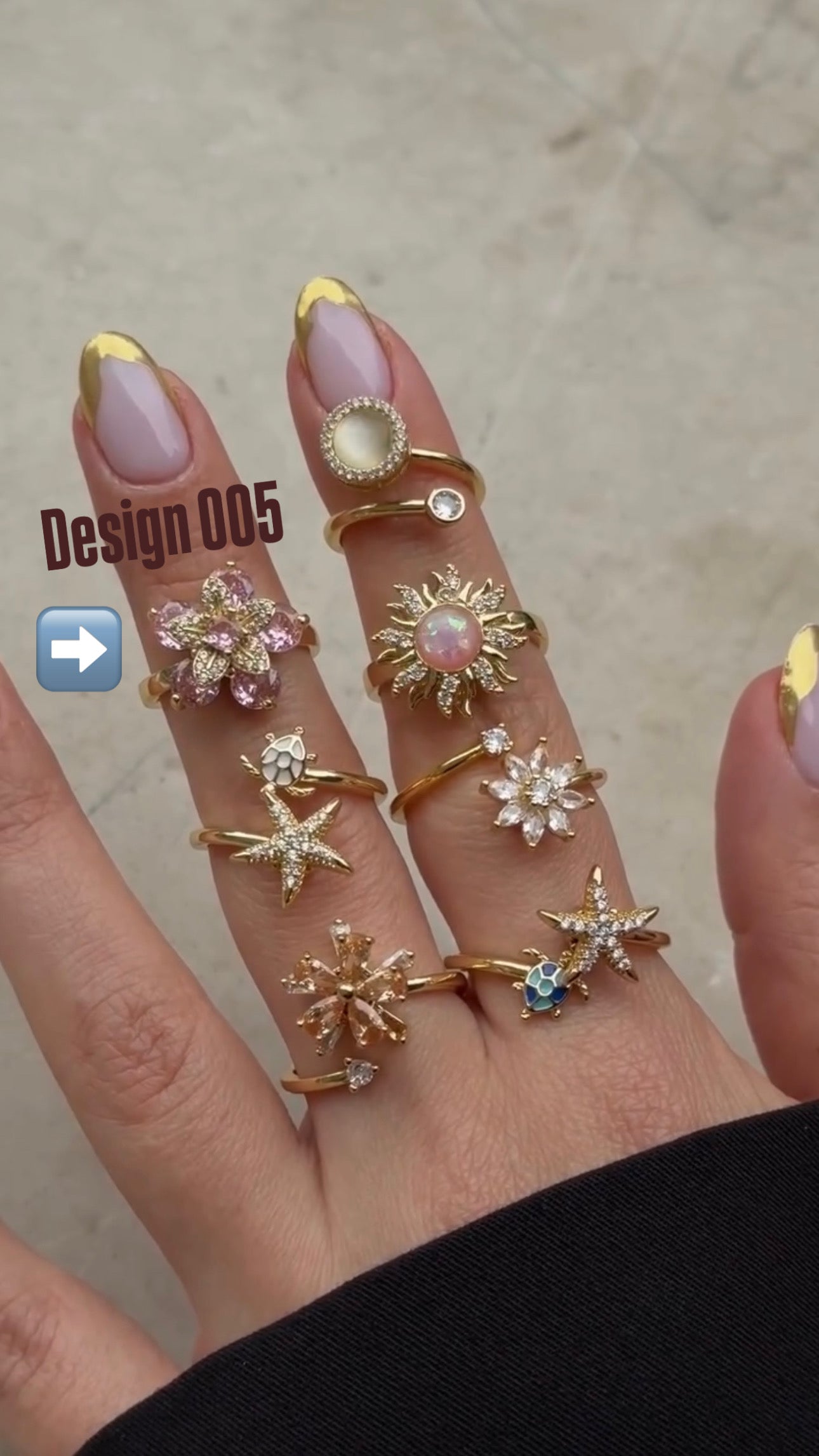 Twirl Tales Rings (Adjustable)