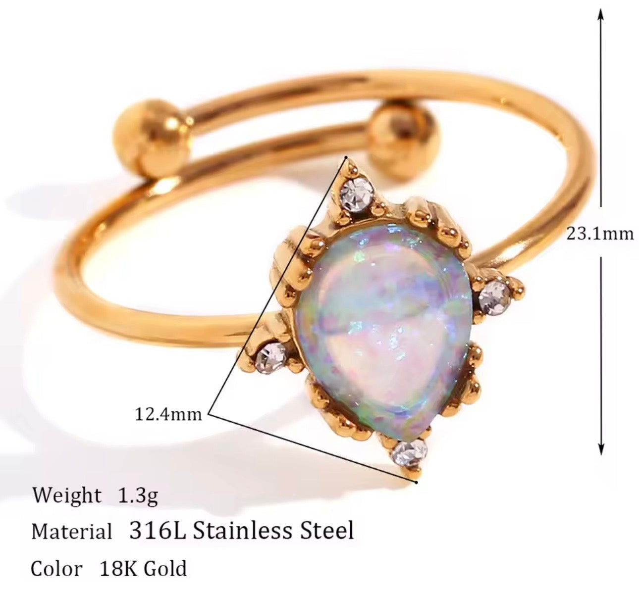 Australian Opal |ADJUSTABLE