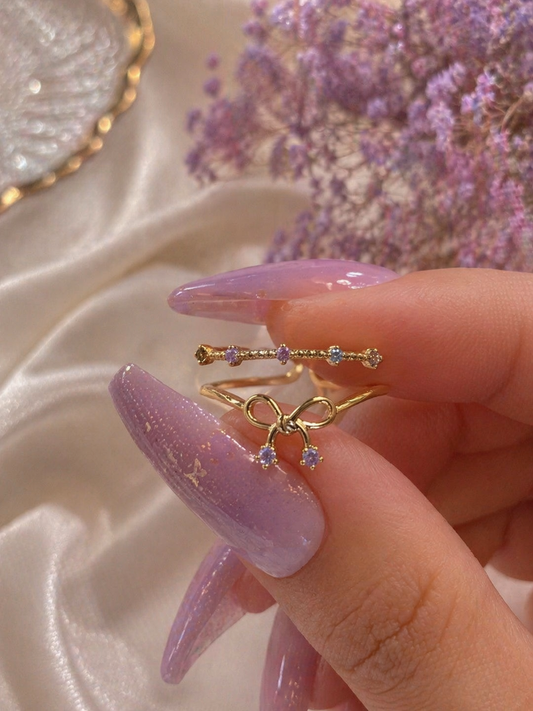 Kenny Petite Bow Ring