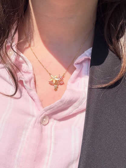 Daffodil Necklace