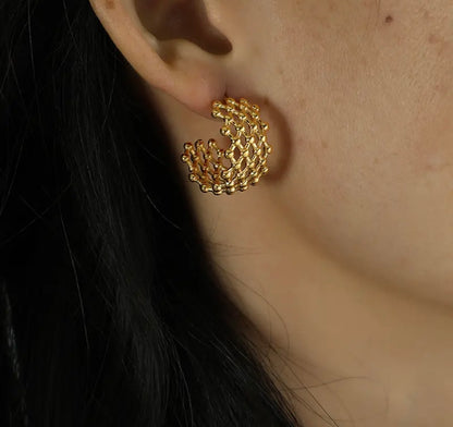 Freya Gold Earrings