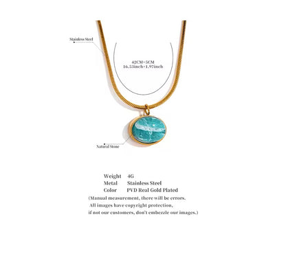 Amazonite Gem necklace