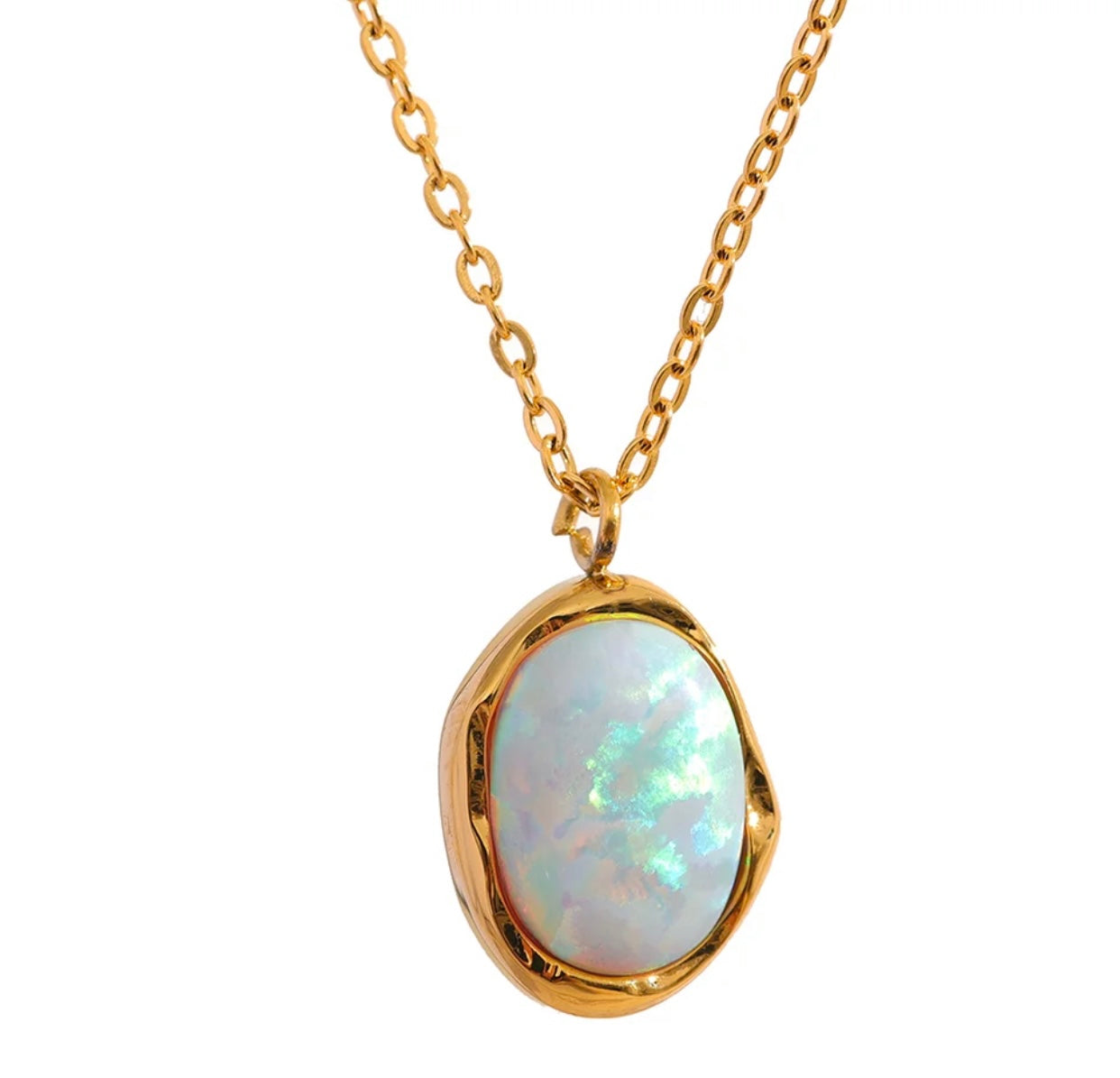 Australian Gem Opal necklace
