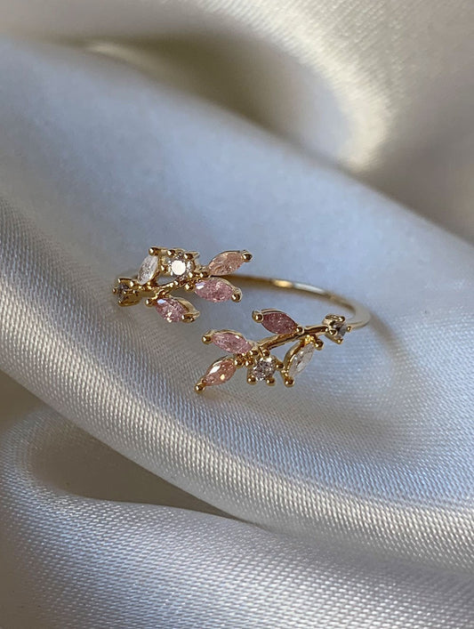 Blossom Leaves Ring