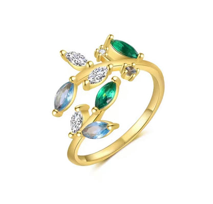 Madeleine Leaves Ring