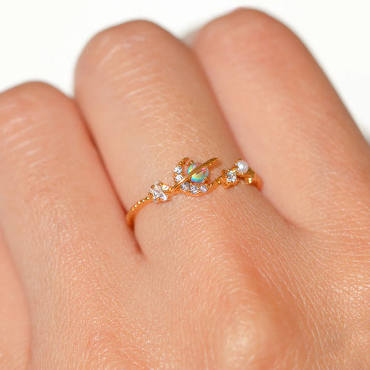 Across the Universe Ring (Golden)