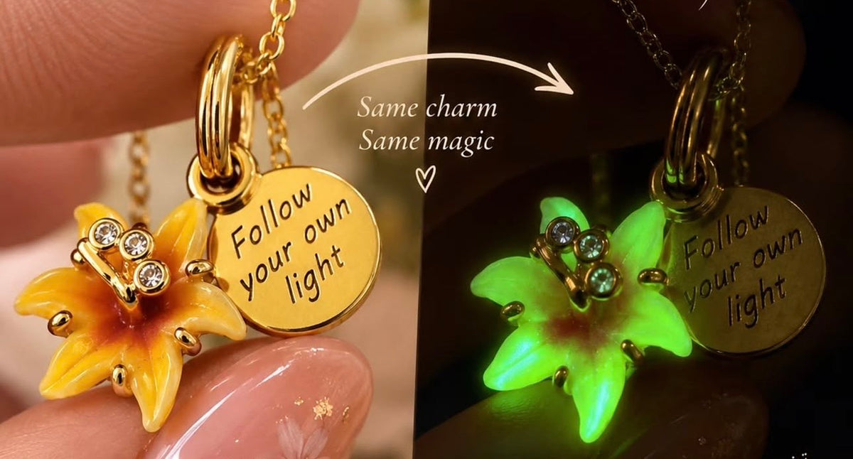 Disney Tangled Sundrop Flower Glow-in-the-dark (with chain)