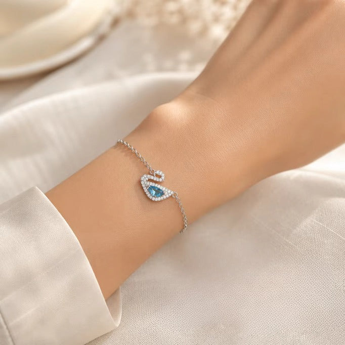 Blush swan Bracelet