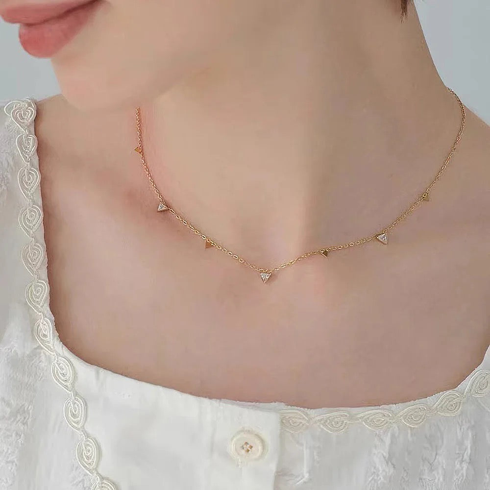 Gold Filled Minimalist Necklace