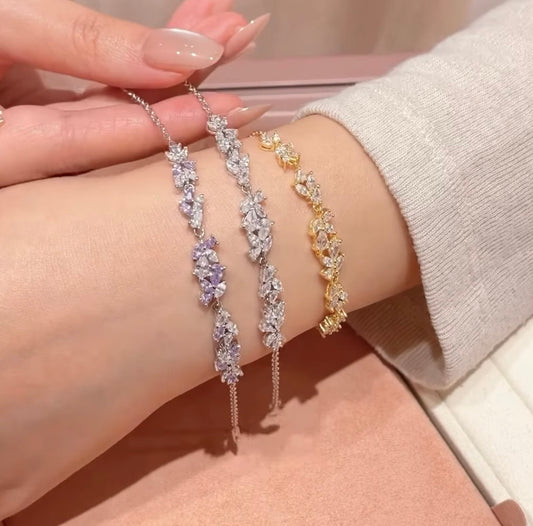 WISTERIA WHISPER FLOWER  BRACELET
