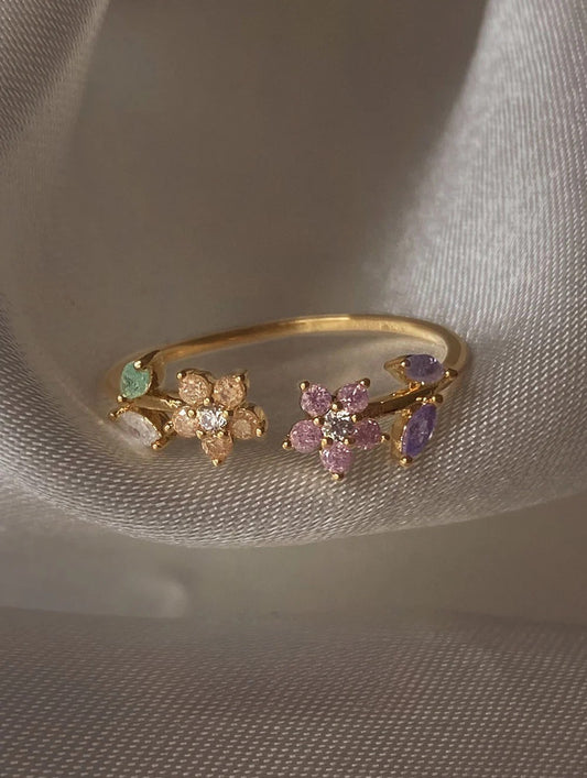 Fiorella Twins Ring (Adjustable)