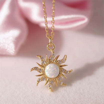 Rapunzel Sun Opal necklace
