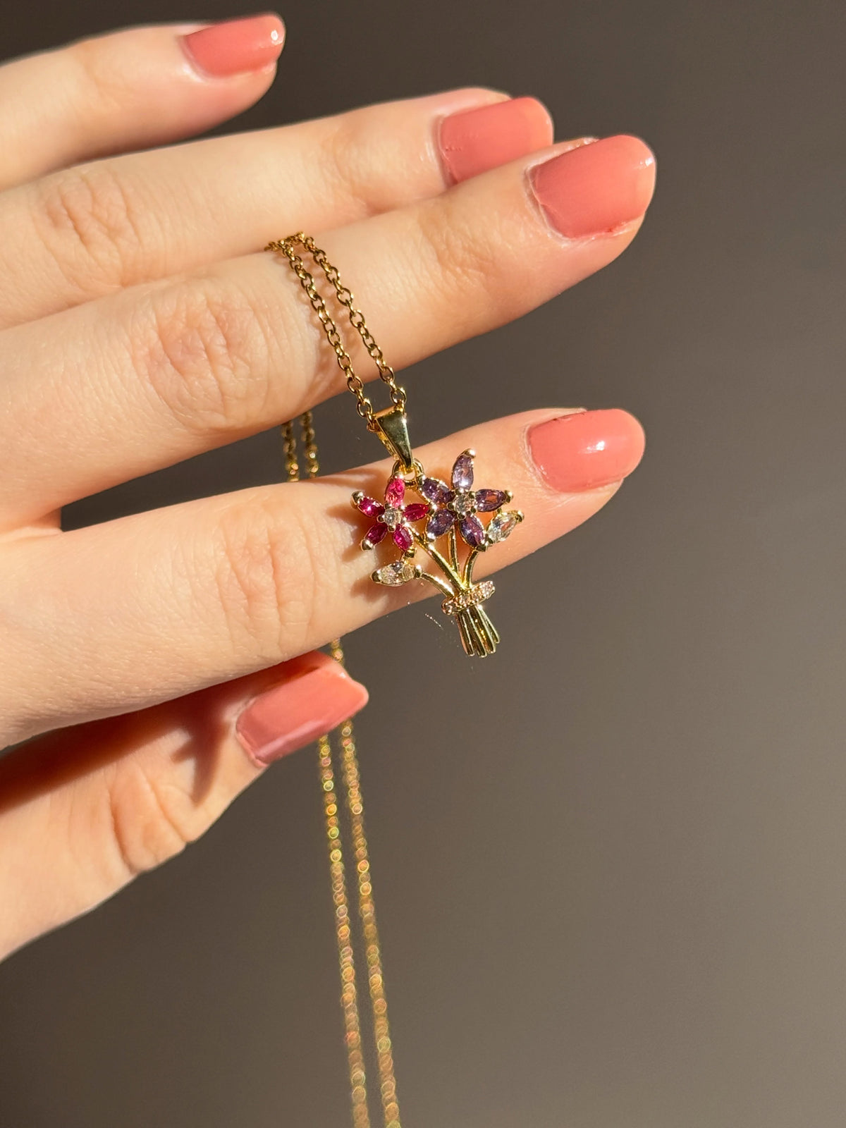 Forever Bouquet Necklace
