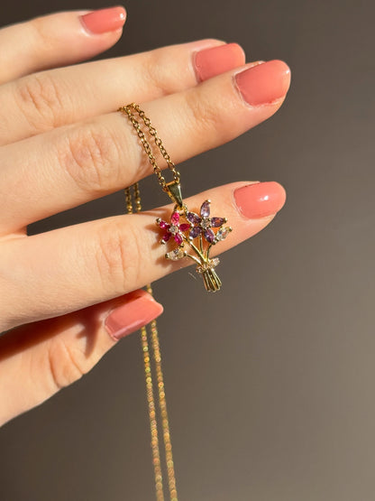 Forever Bouquet Necklace