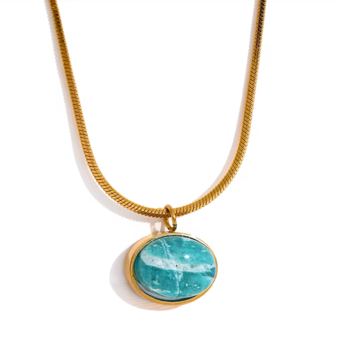 Amazonite Gem necklace
