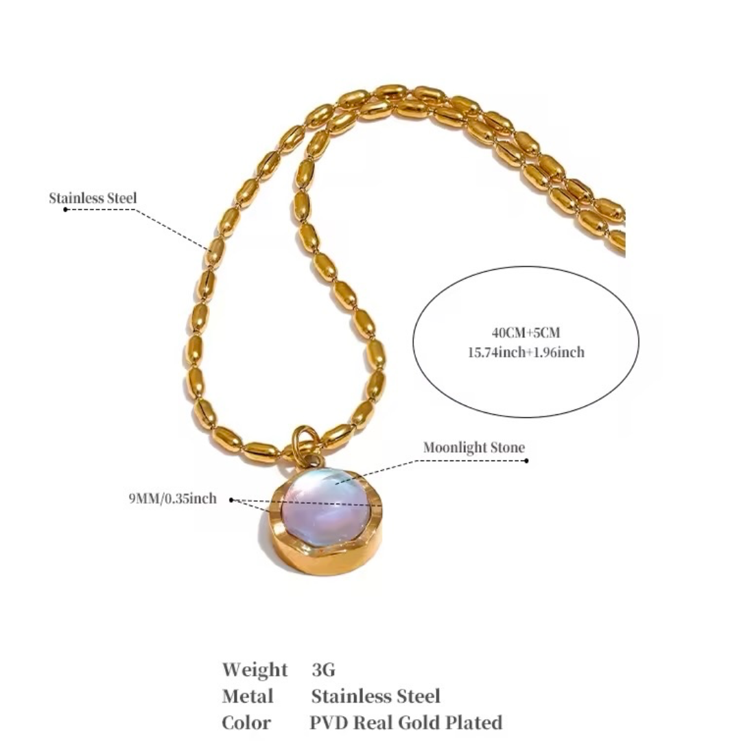 Moonlight Stone Necklace